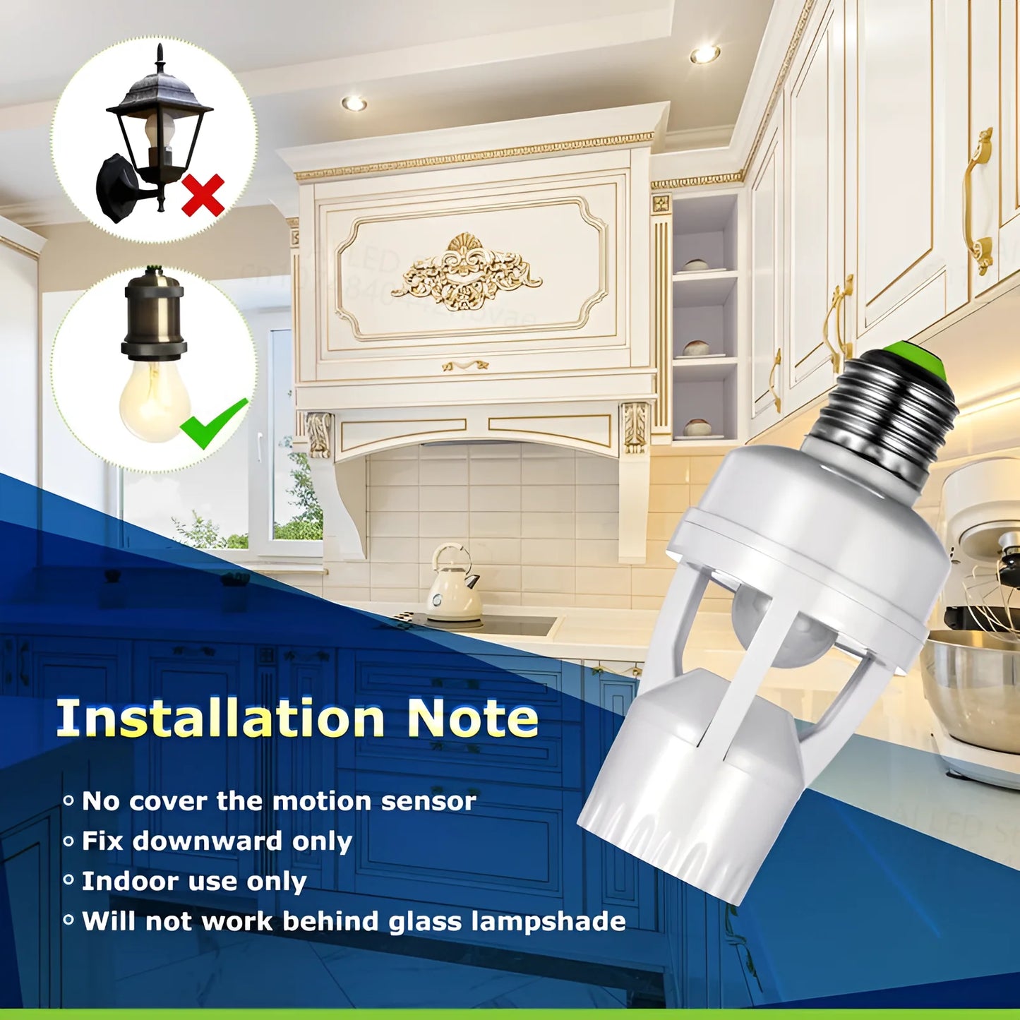 220V 110V Smart PIR Induction Infrared Motion Sensor E27 E14 LED lamp Base Holder With light Control Switch Bulb Socket Adapter